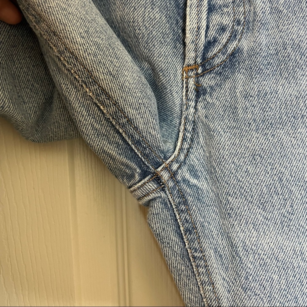Agolde Riley High Rise Straight Crop Jeans - Picture 8 of 13